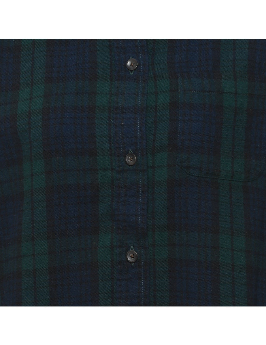 L.L. Bean Checked Shirt - M