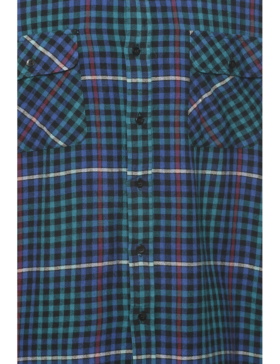 Multi-colour Checked Shirt - L