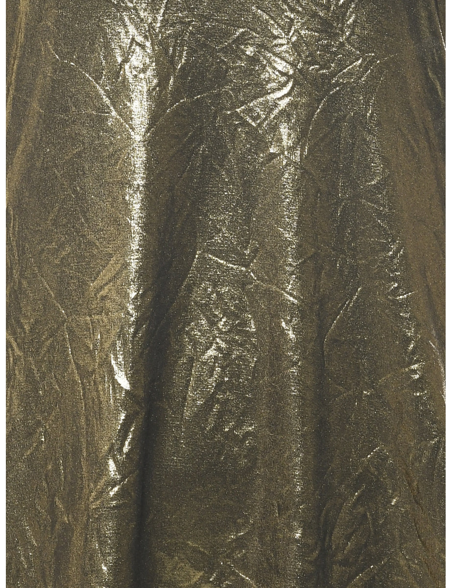 Olive Green Evening Top - M