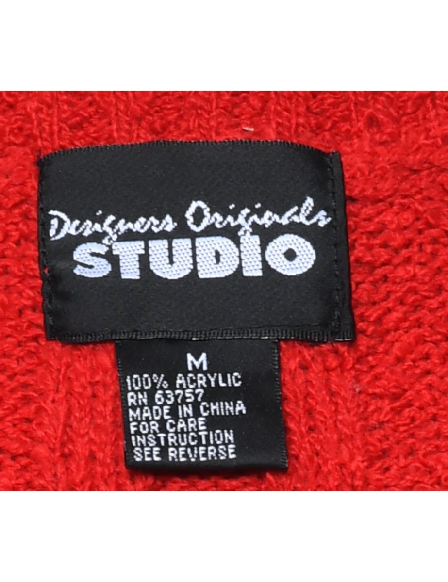 Red Jumper - M
