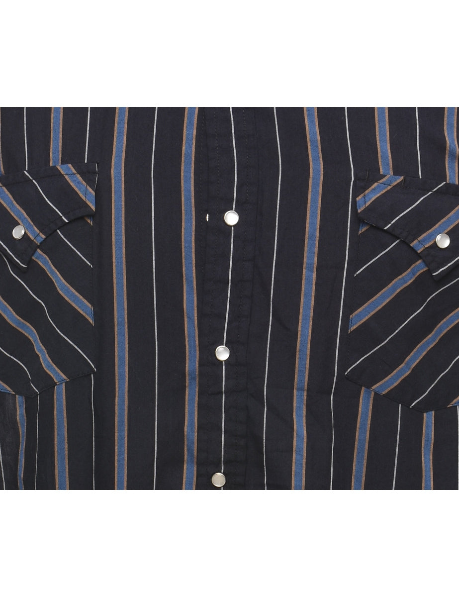 Striped Western Shirt - XL