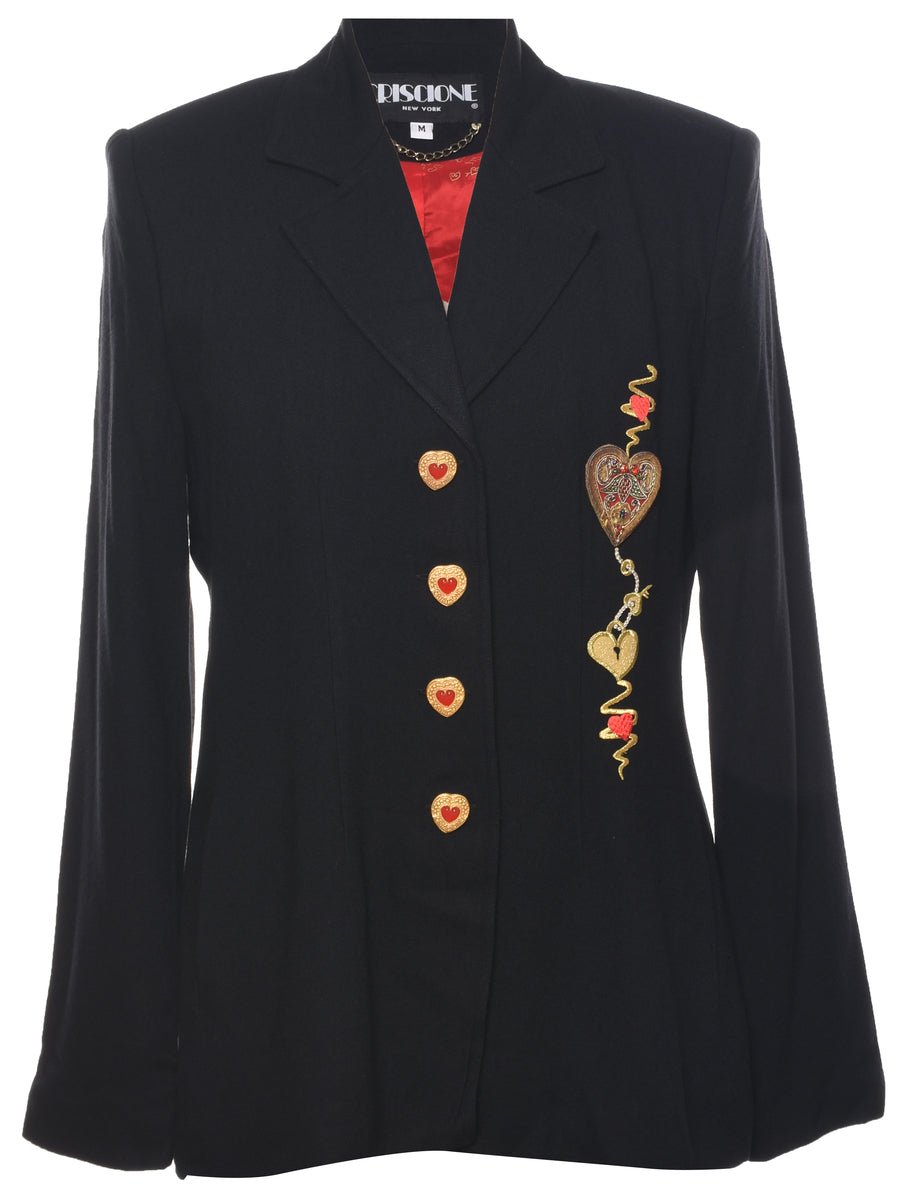 Single Breasted Blazer - M