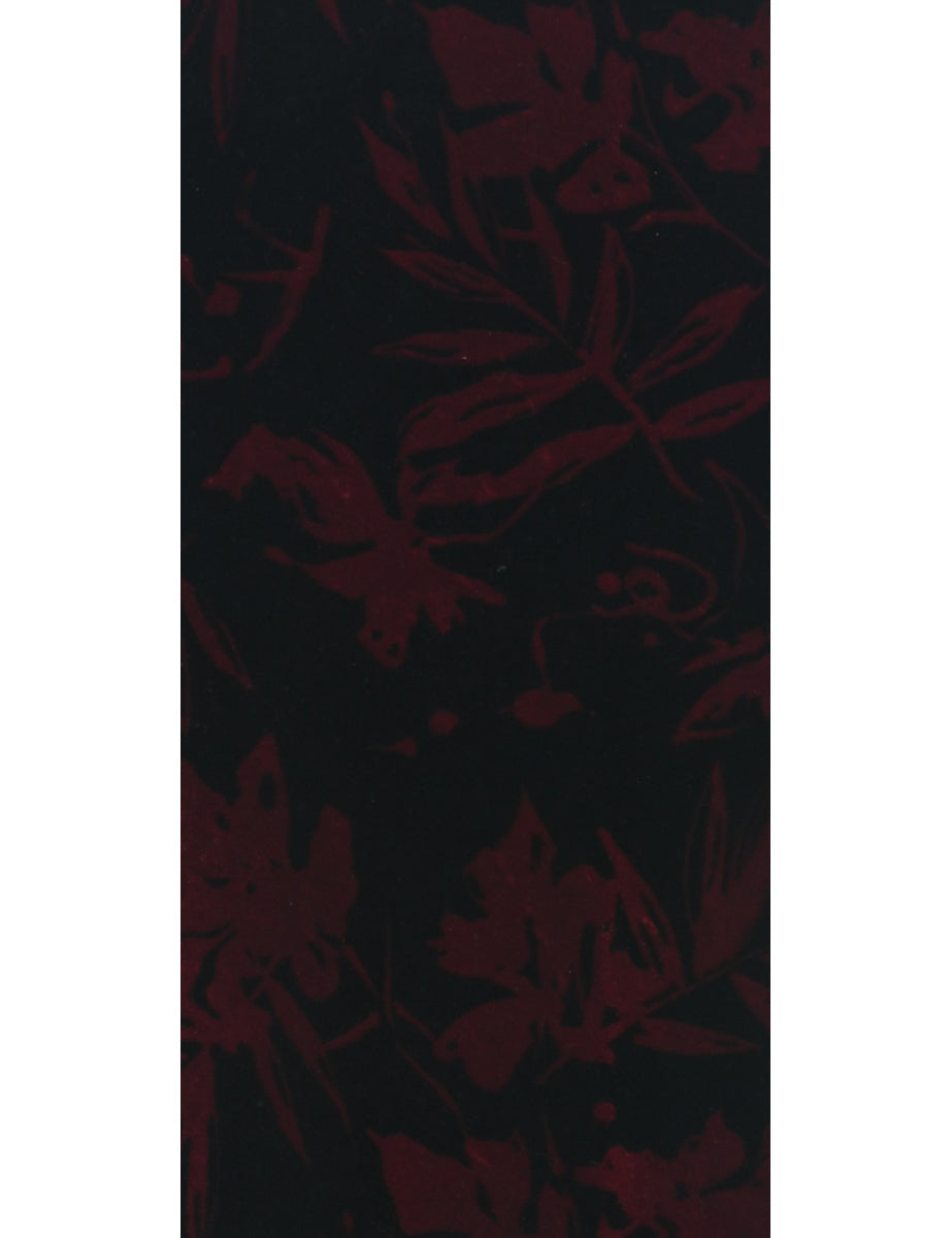 Velvet Foliage  Midi Skirt - S