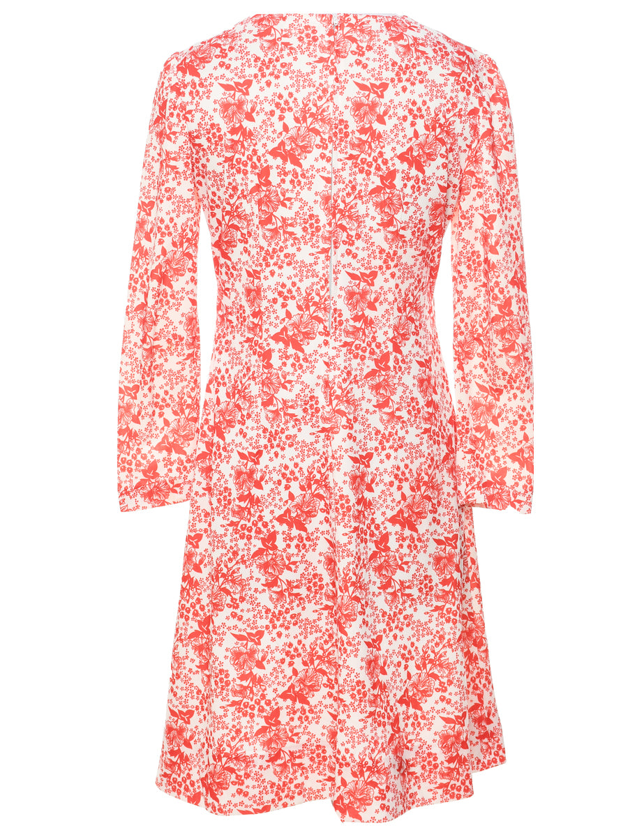 Floral Print Dress - M