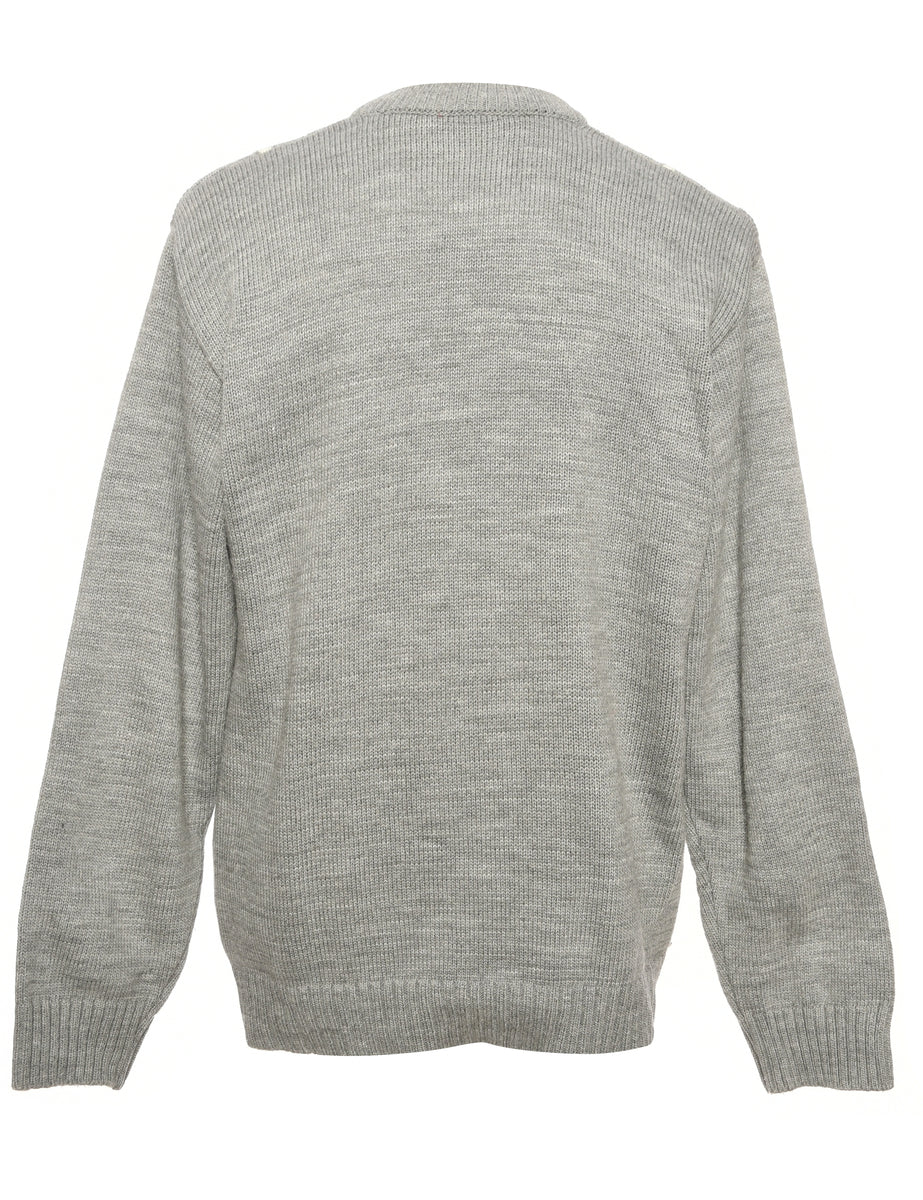 Long Sleeved Jumper - L