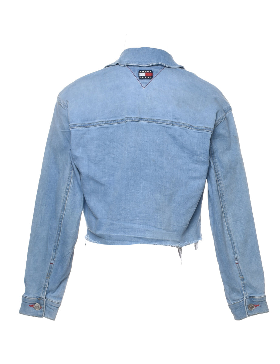 Cropped Denim Jacket - M