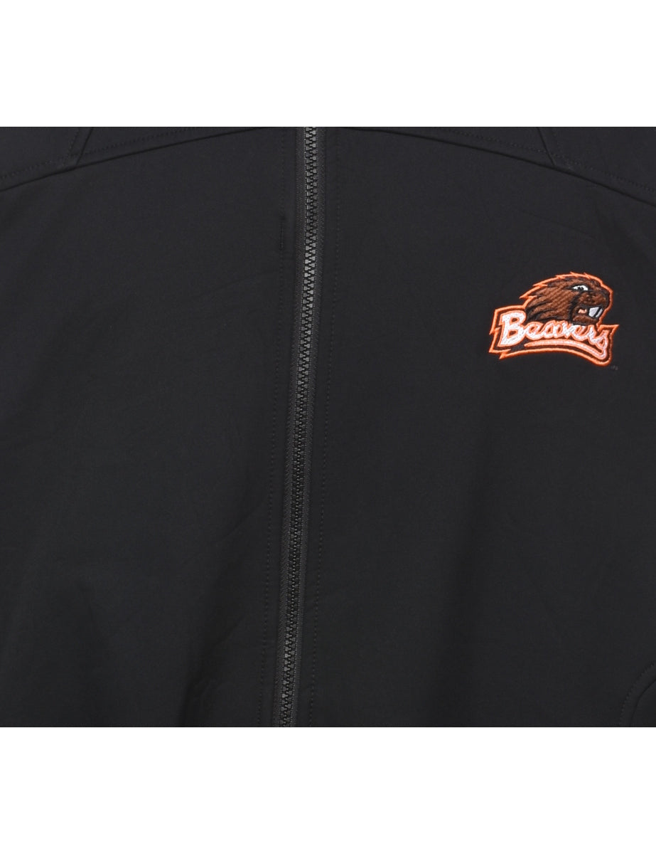 Columbia Black & Orange Oregan State Jacket - L