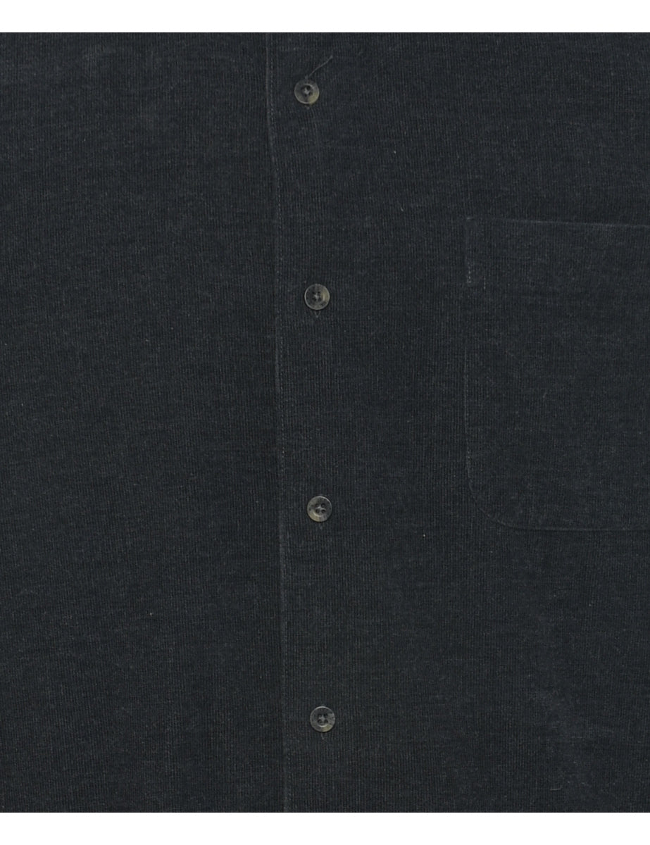 Corduroy Dark Grey Shirt - L