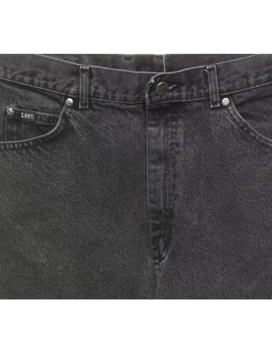 Black Lee Jeans - W28 L30