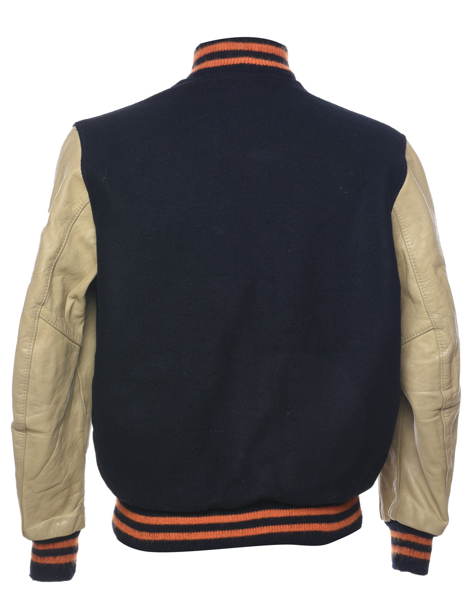 Navy Bomber Jacket - S