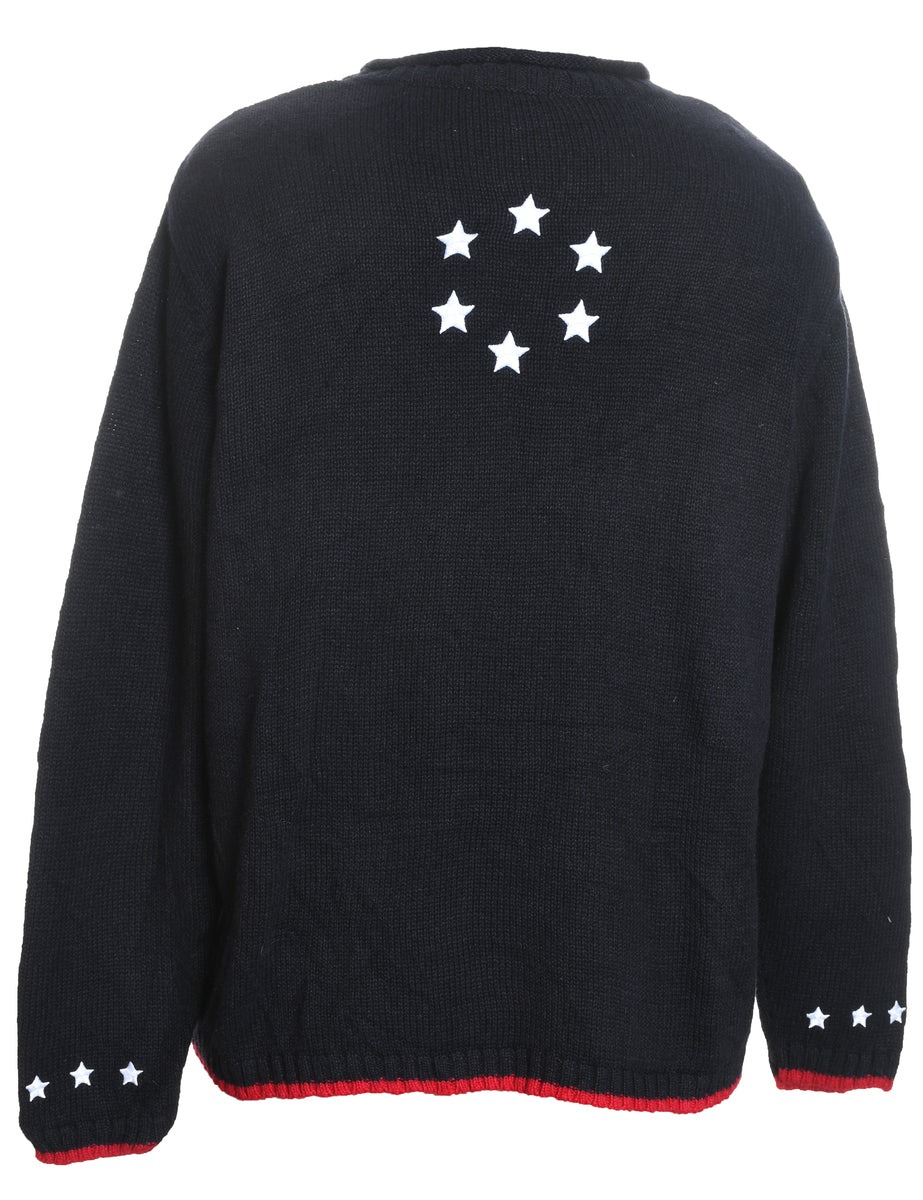 Snowman Christmas Jumper - L