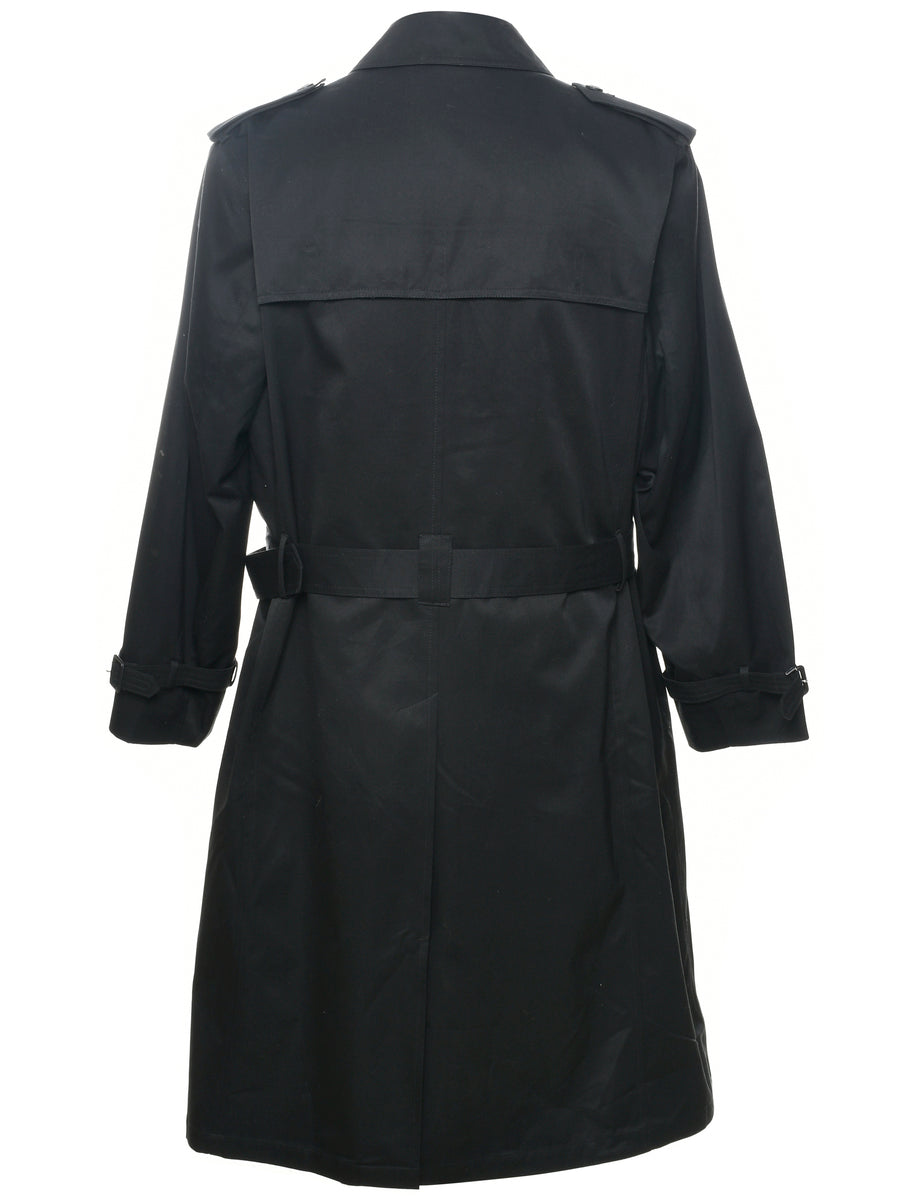 Double Breasted Trench Coat - L