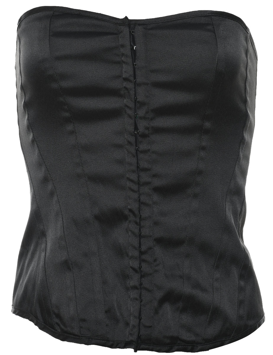 Black Bustier - M