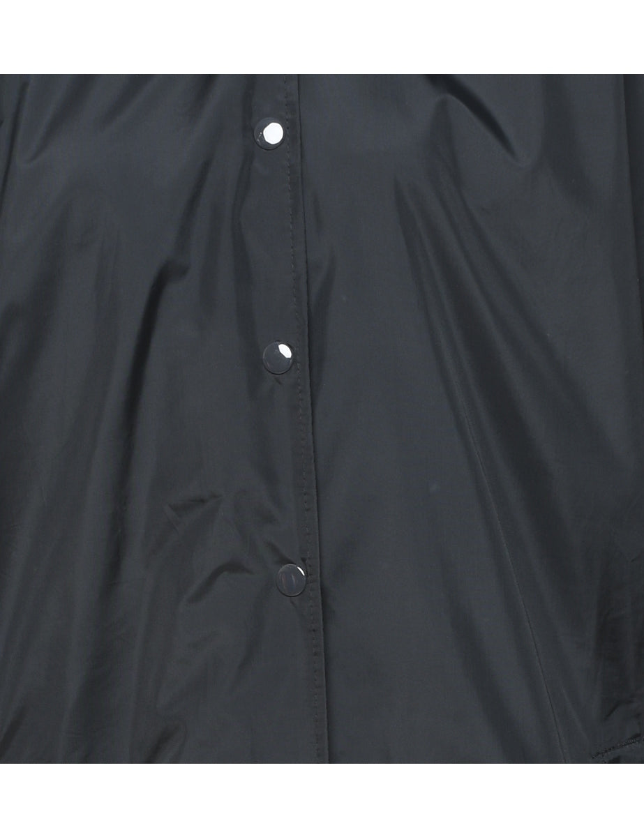 Black Nylon Jacket - L