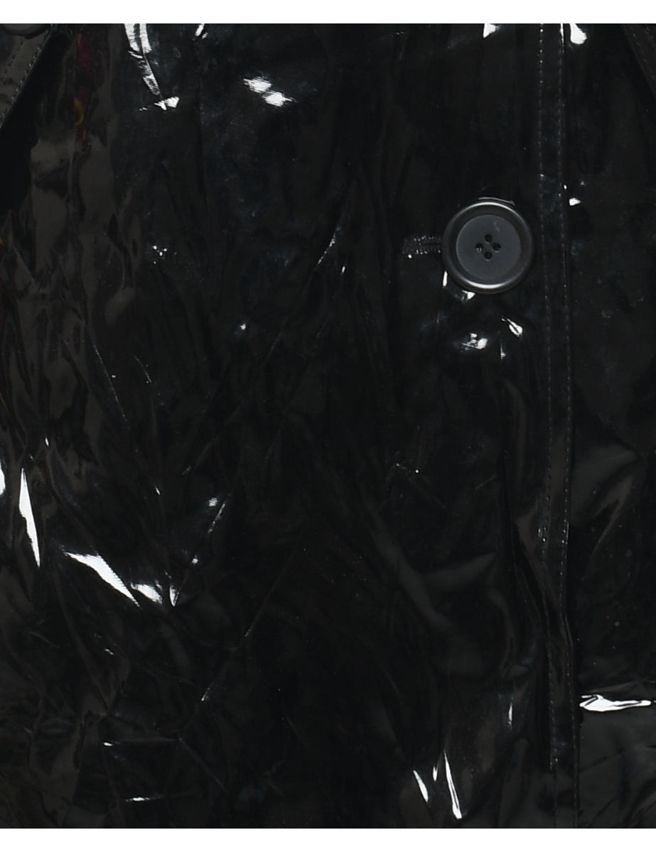 Double Breasted Raincoat - M