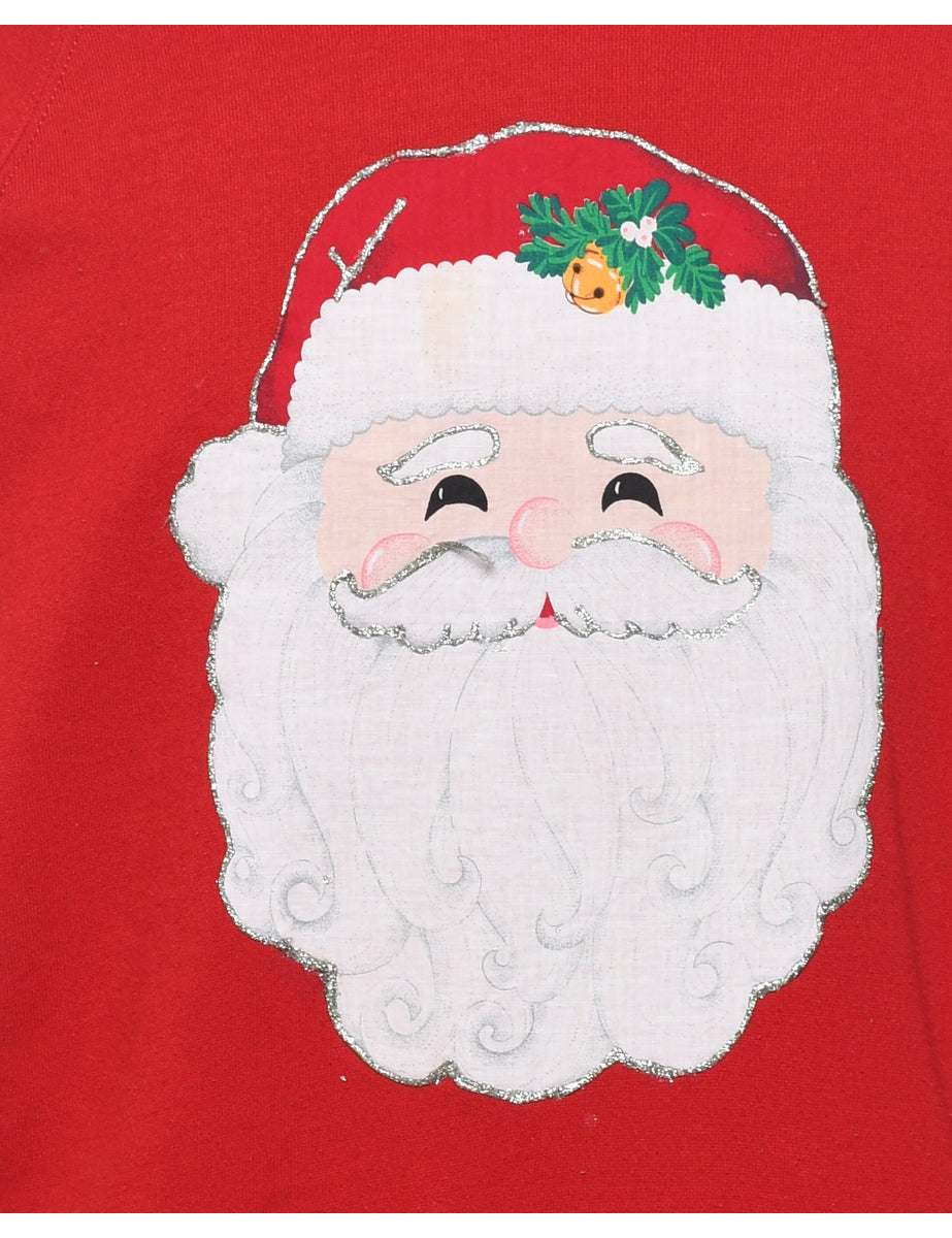 Santa Claus Christmas Sweatshirt - XL