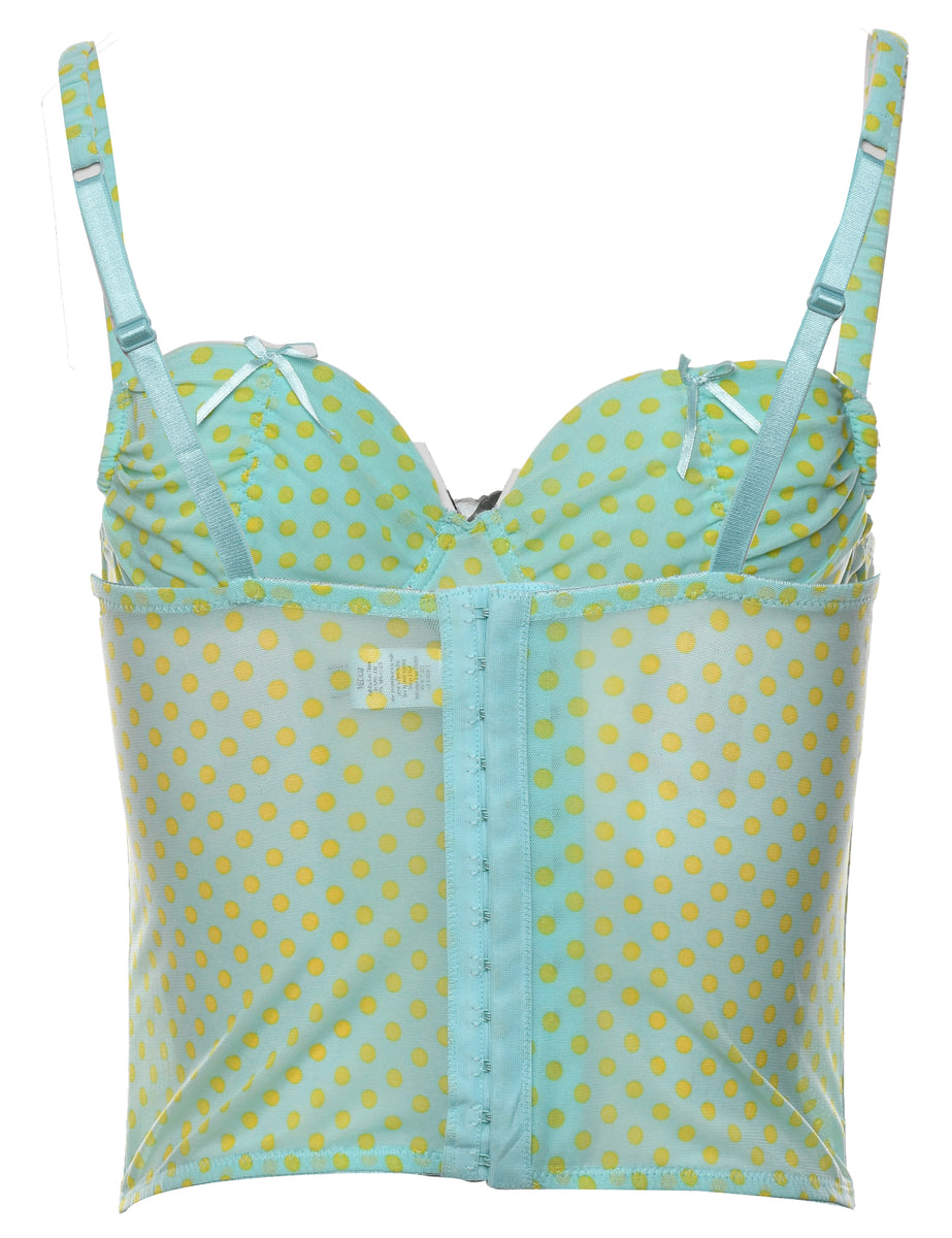 Strappy Polka Dot Top - M
