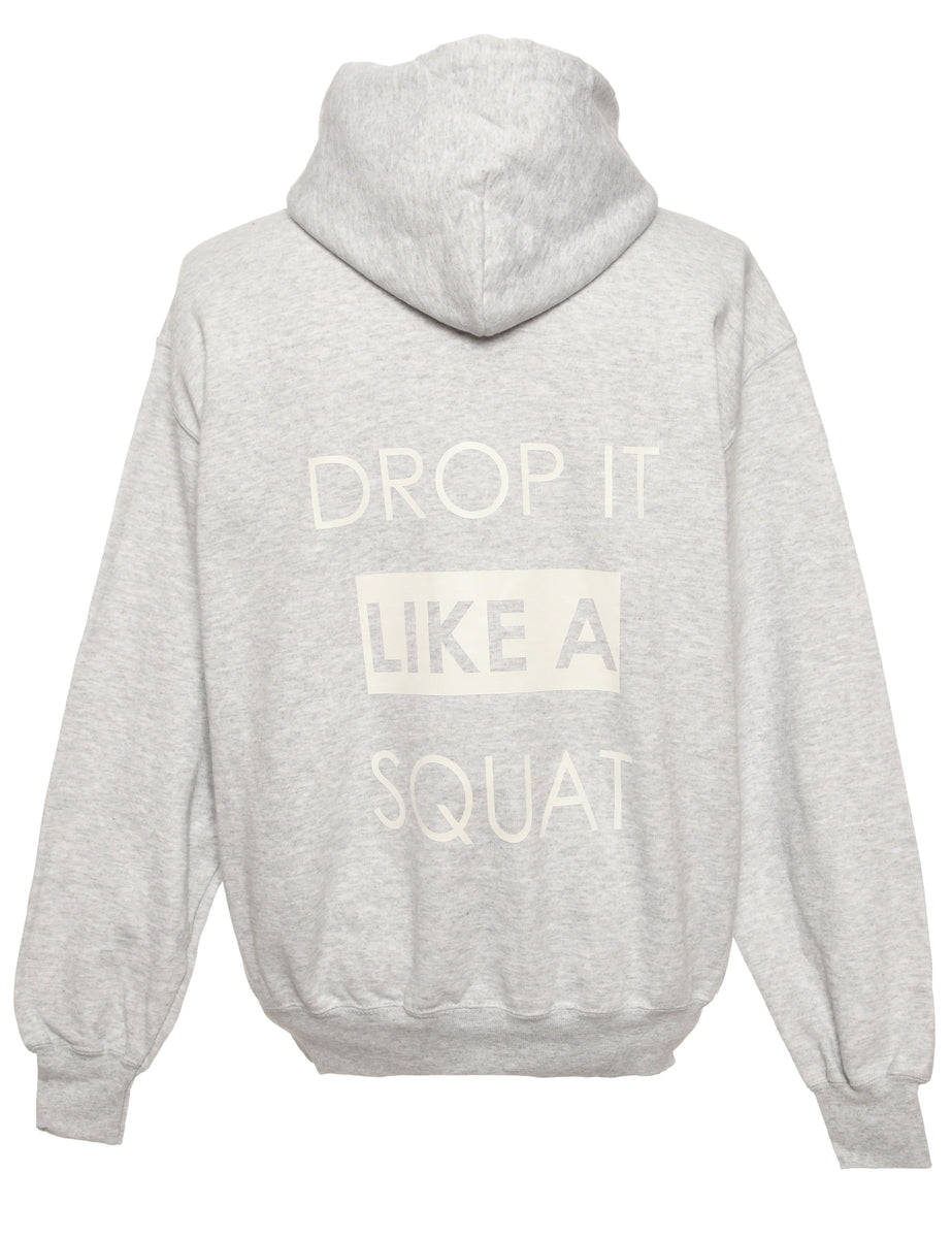 Fruit of the Loom Printed Hoodie - L