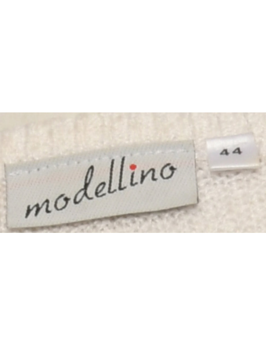 Embroidered Jumper - M