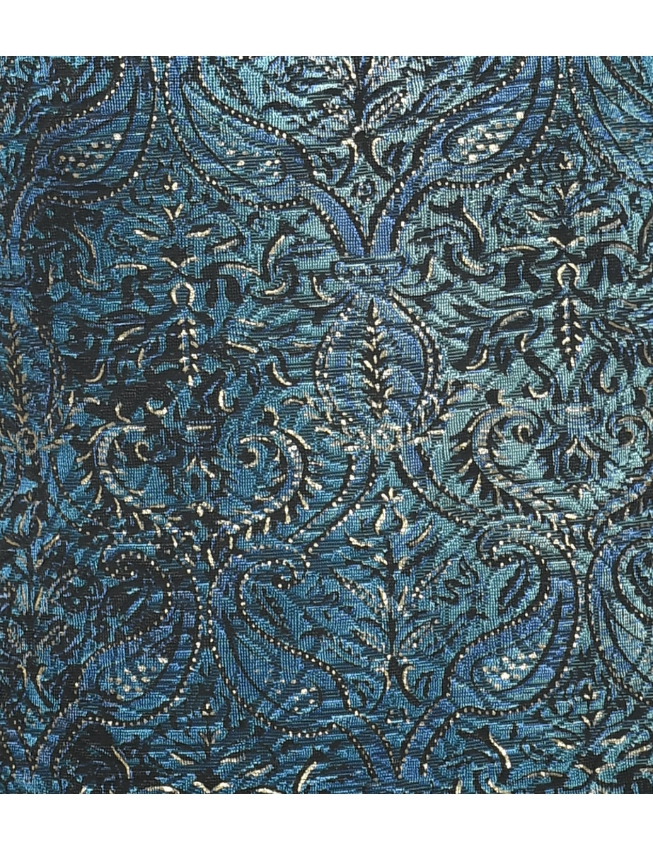 Paisley Evening Top - M