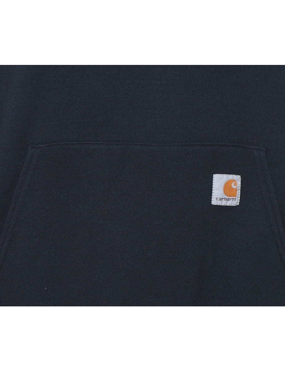 Carhartt Hooded Black Sweatshirt - M