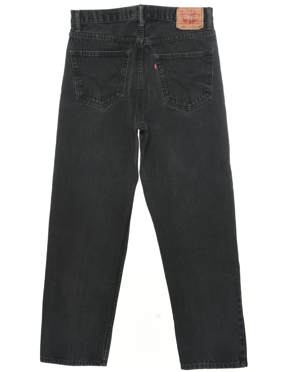 Black Levis 550 Jeans - W34 L32
