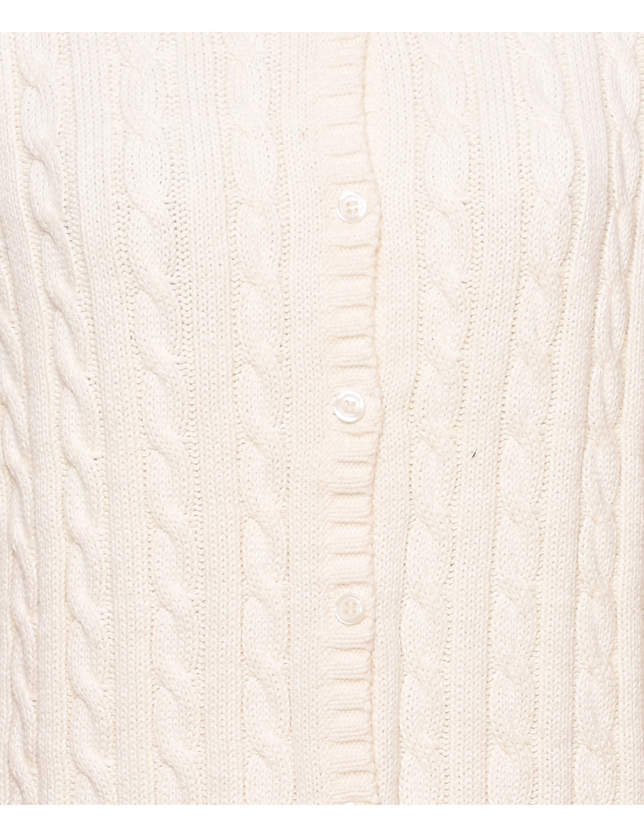 L.L. Bean Cable Knit Jumper - M
