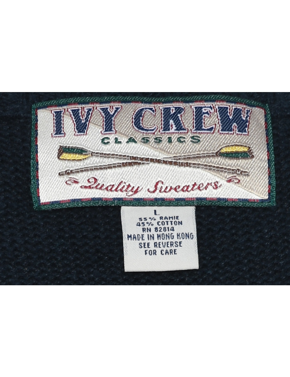 Argyle Sweater Vest - L