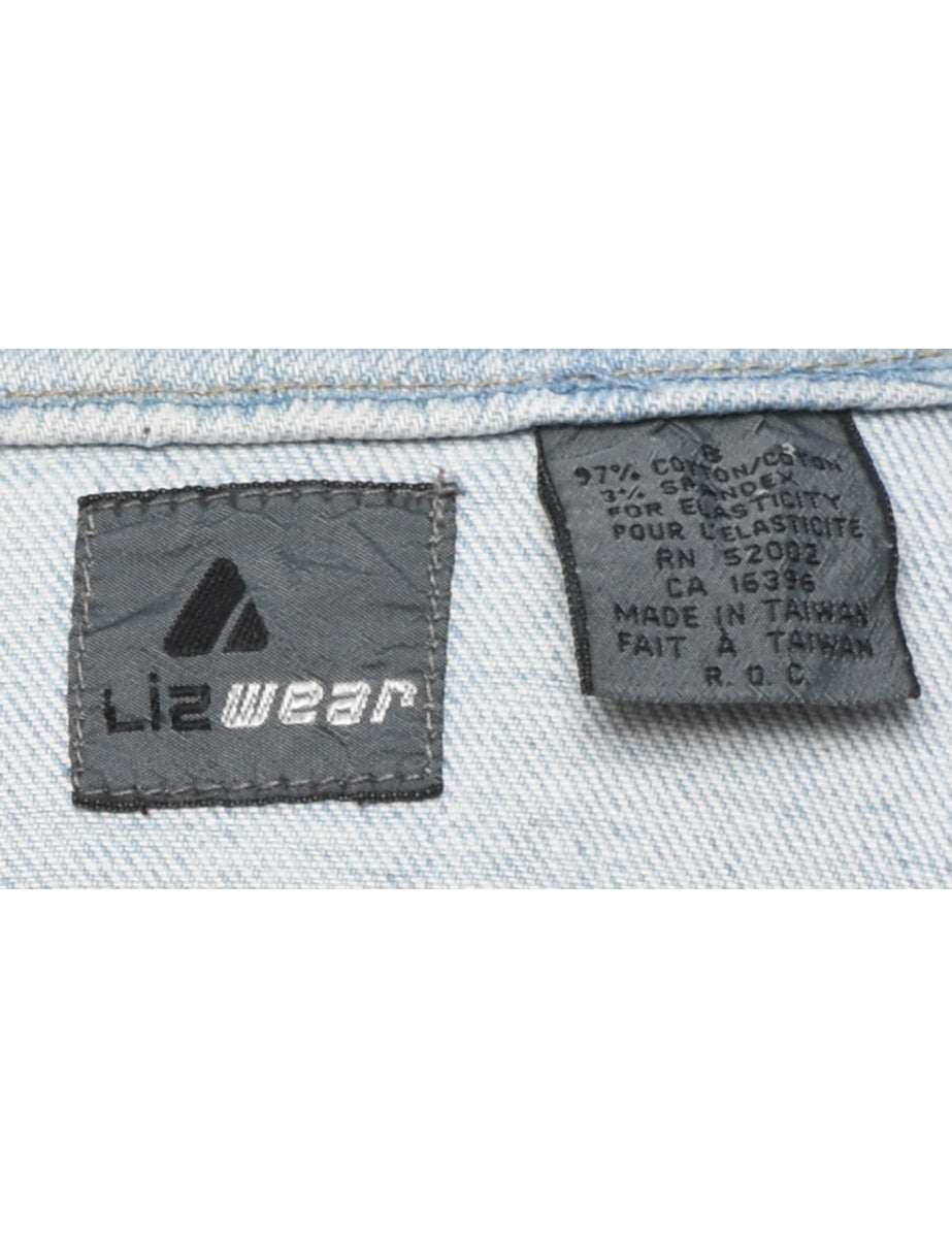 Light Wash Denim Jacket - M