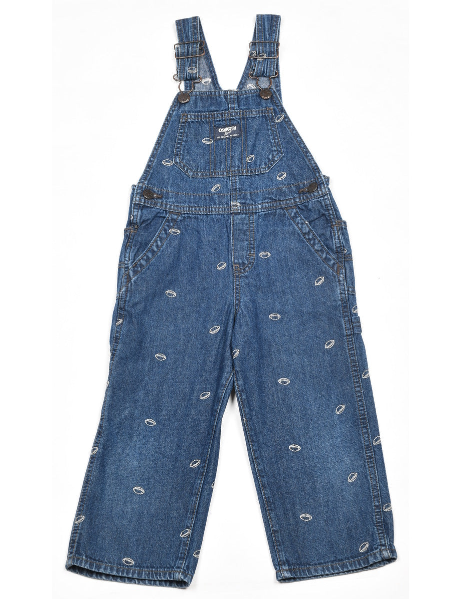 Osh Kosh B'Gosh Medium Wash Denim Dungarees - 3 YEARS