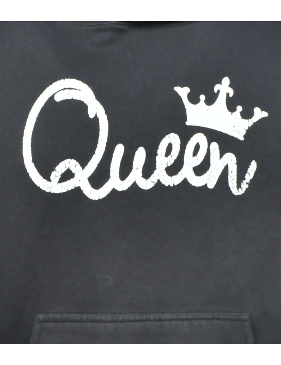 Black Queen Hoodie - M