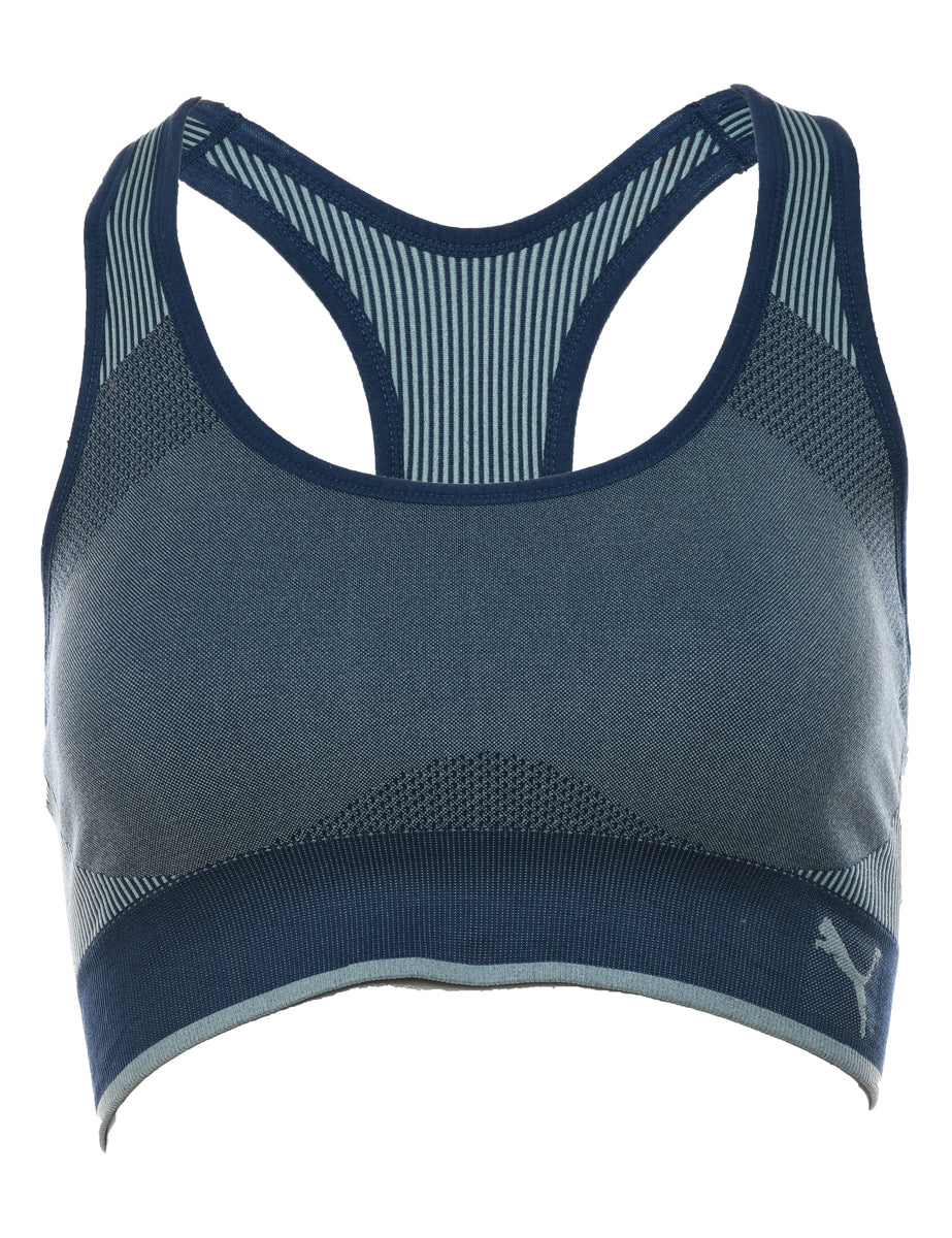 Puma Navy Sports Bra - S