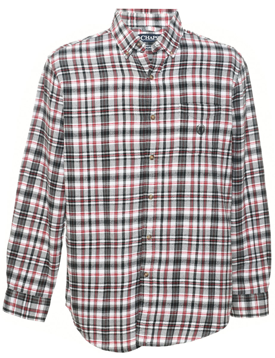 Chaps Checked Shirt - L