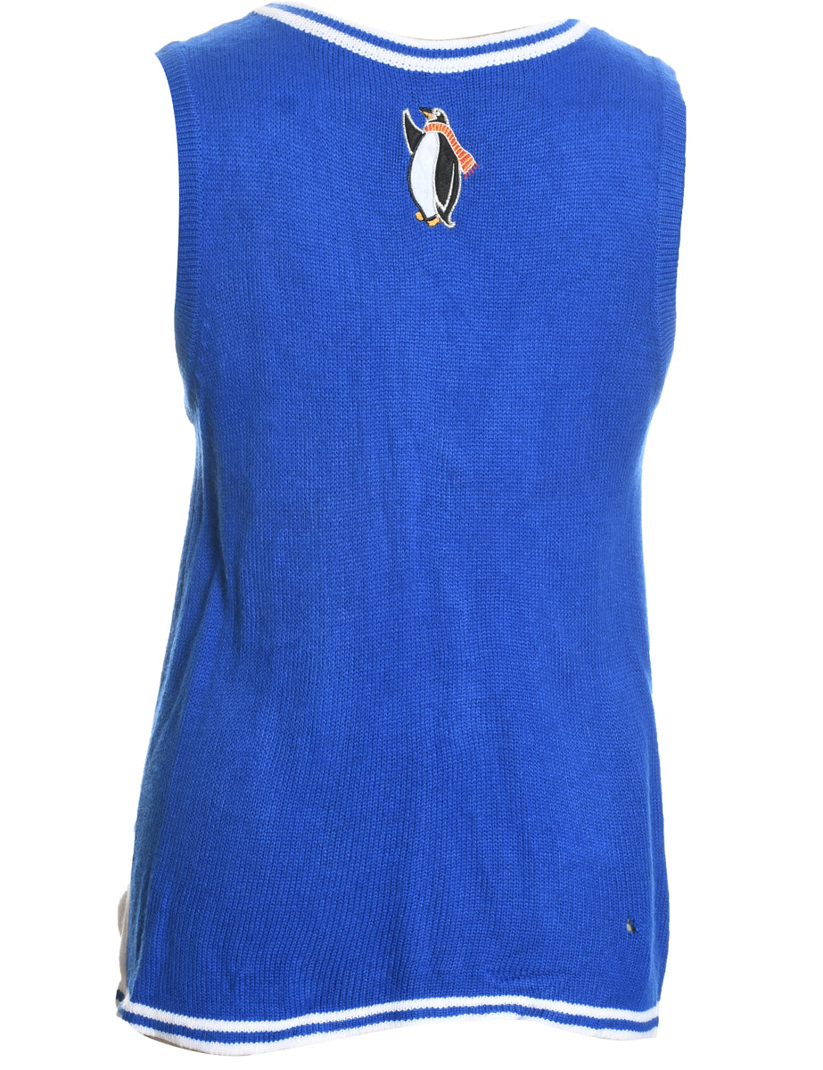 Santa Claus Christmas Sweater Vest - S
