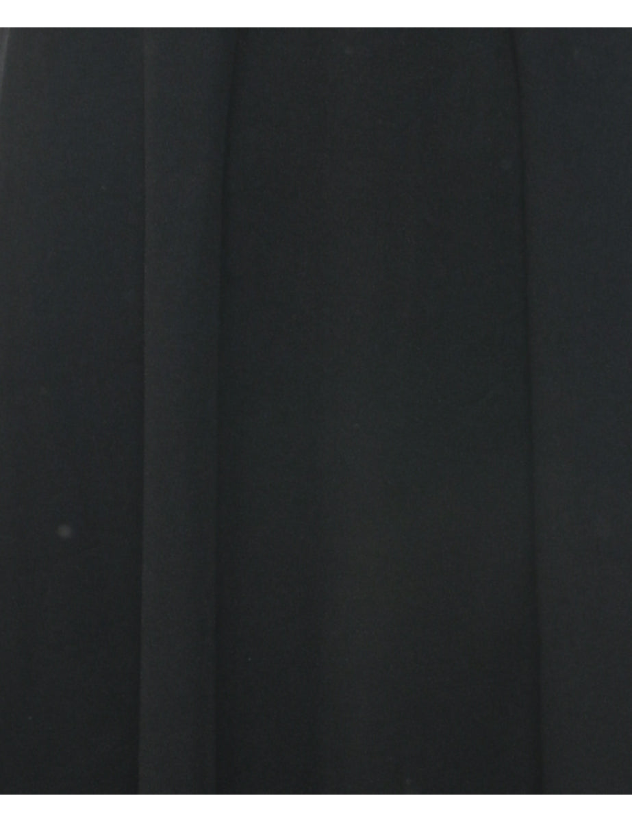 Sleeveless Black Maxi Dress - S
