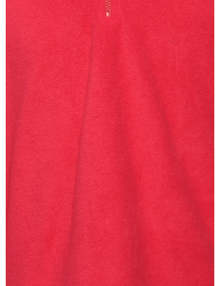 Pink Classic Quarter-Zip Fleece - L