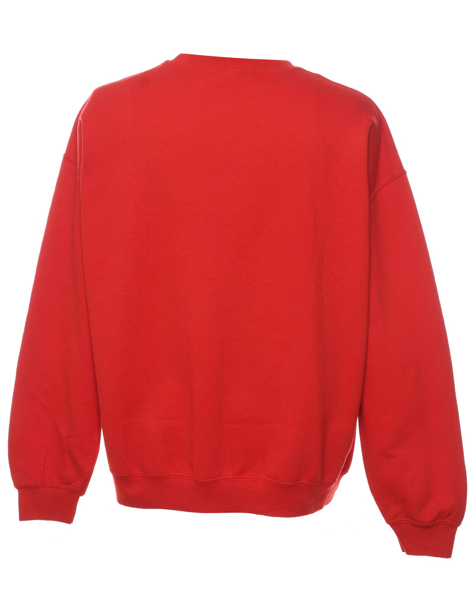 Snowman Christmas Sweatshirt - XL