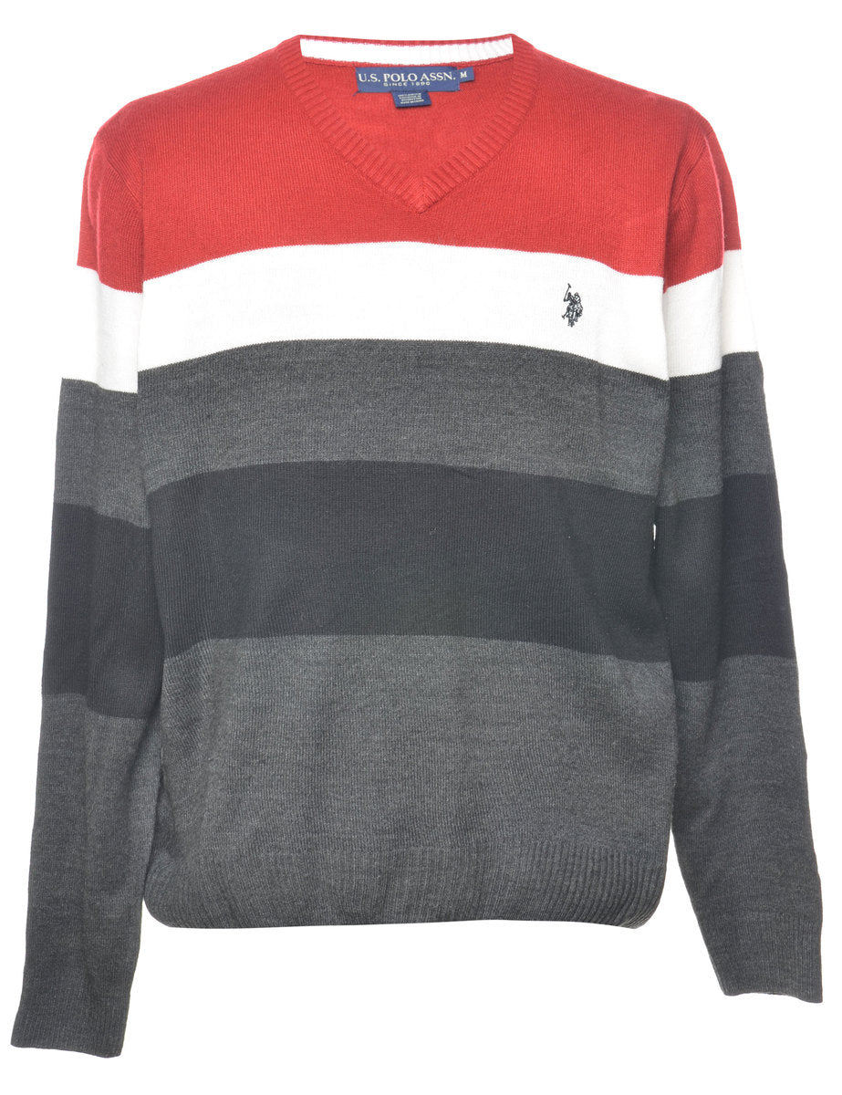 Striped Jumper - M