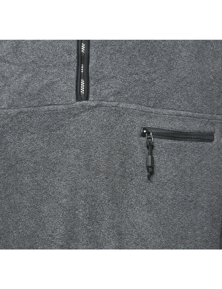 Dark Grey Fleece Sweatshirt - XL