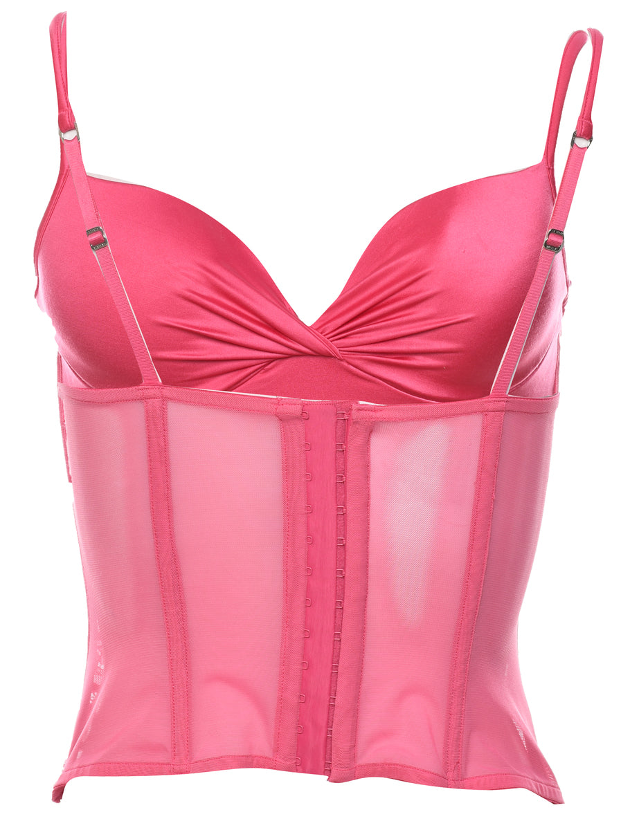 Sheer Pink Top - M