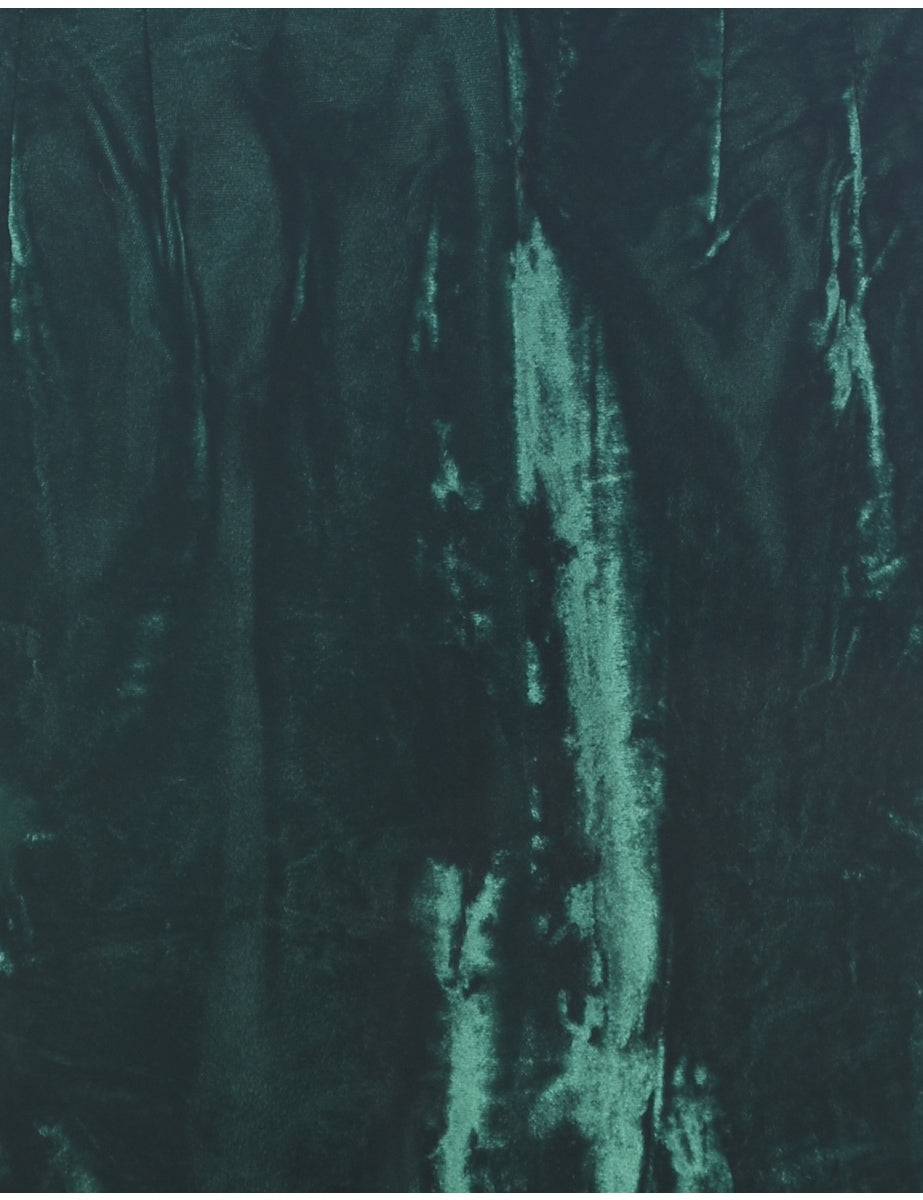 Velvet A-line Skirt - M