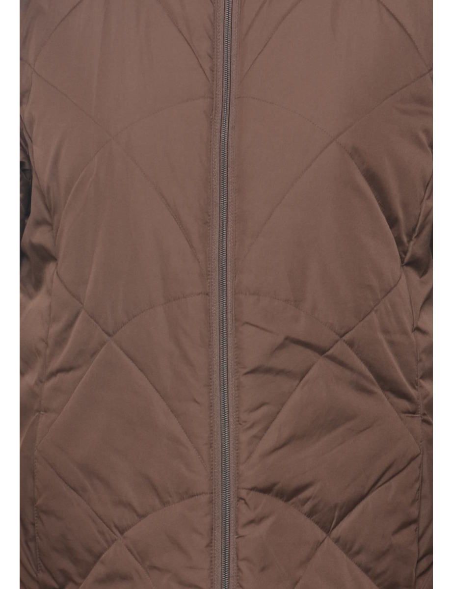 Dark Brown Puffer Jacket - L