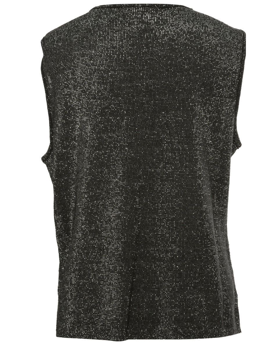 Sleeveless Jumper - L