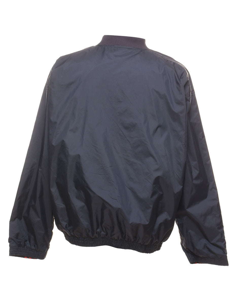 Adidas Navy & Red Nylon Jacket - L