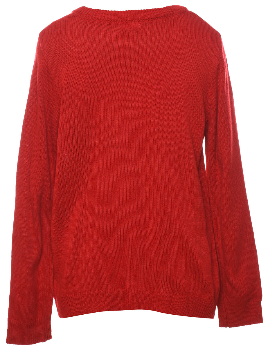 Festive Season Christmas Jumper - M