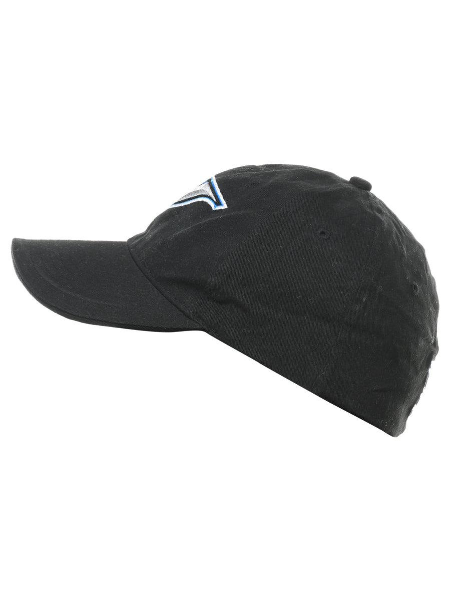 Black Embroidered Cap - XS