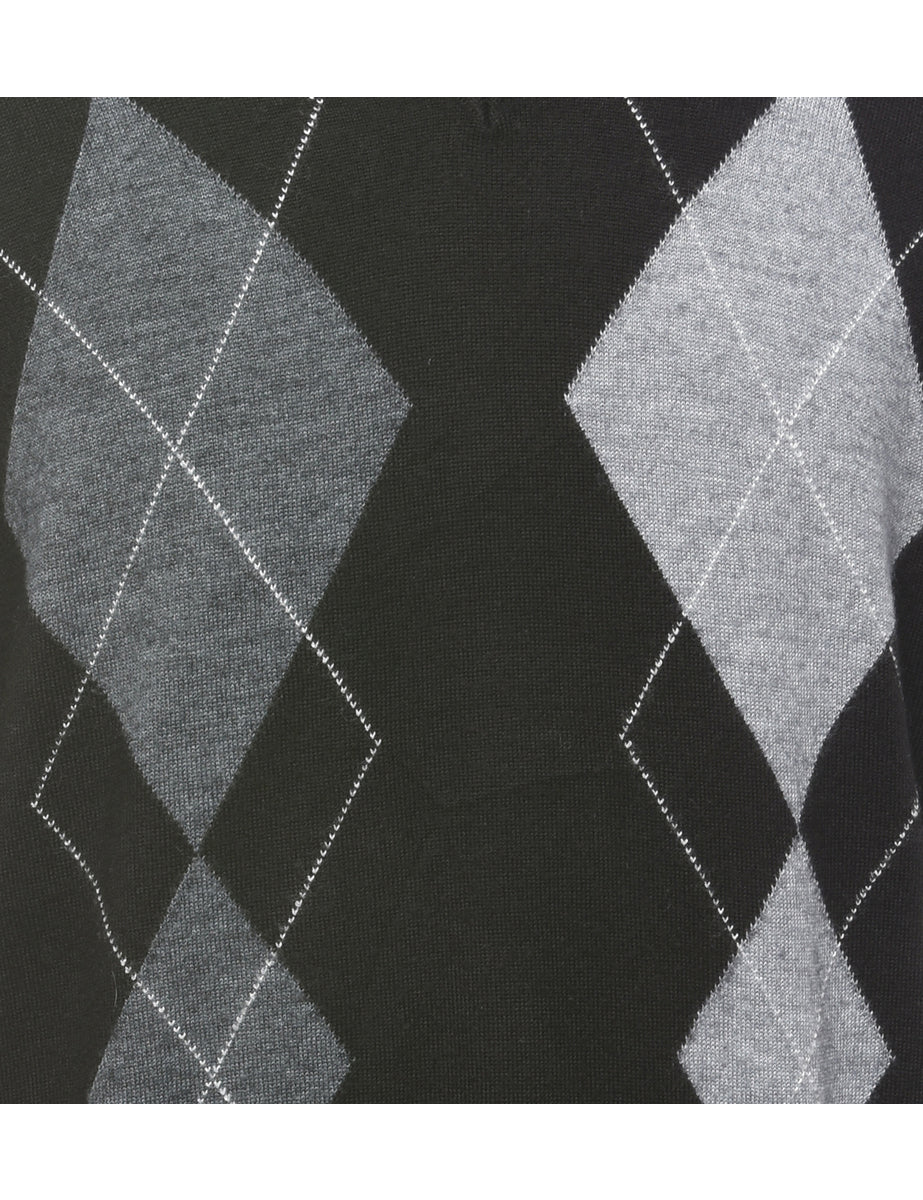 Argyle Jumper - L