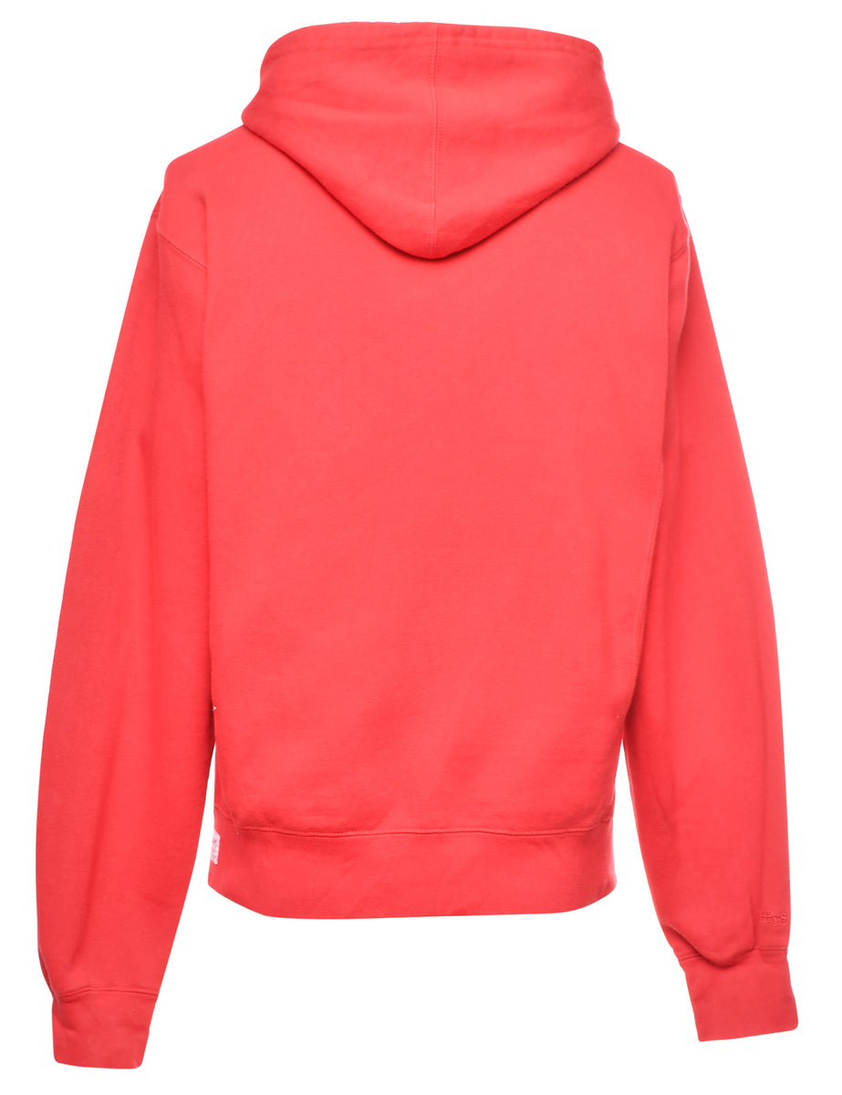 Red Cape Code Hooded Track Top - S