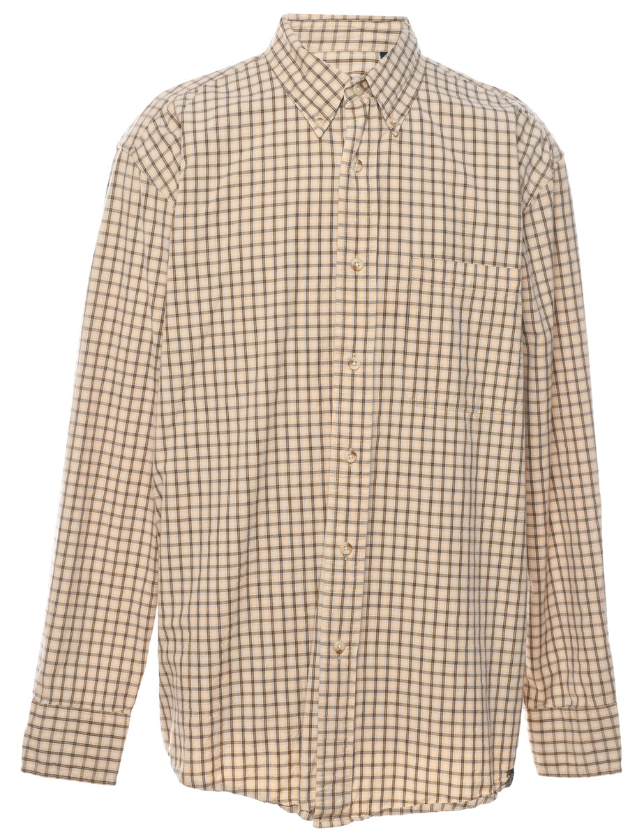 Izod Checked Shirt - L