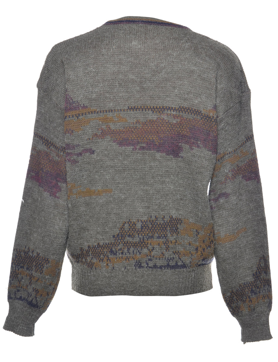 Long Sleeved Jumper - L